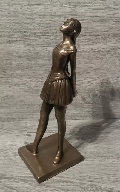 Vintage Oliver Tupton "The Little Dancer" Ballerina Bronze Effect Resin Figurine