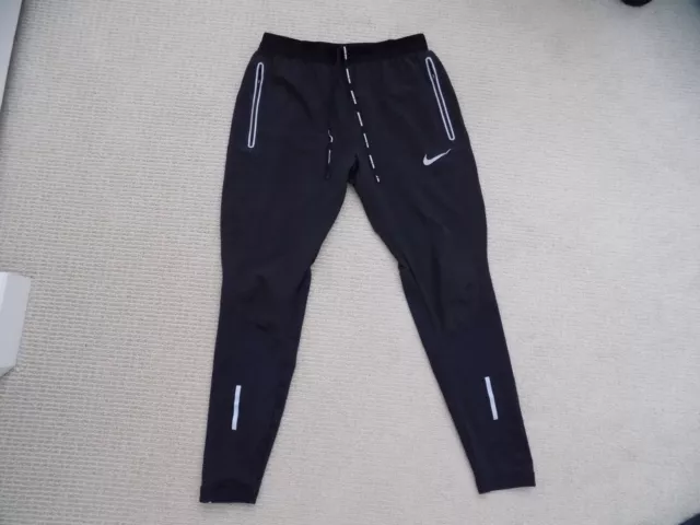 Nike men's flex swift running pants black/reflective silver shop