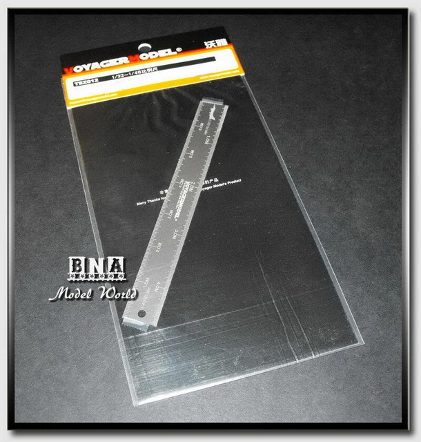 VOYAGER MODELS 1/32 - 1/48 Scale Ruler $5.00 - PicClick AU