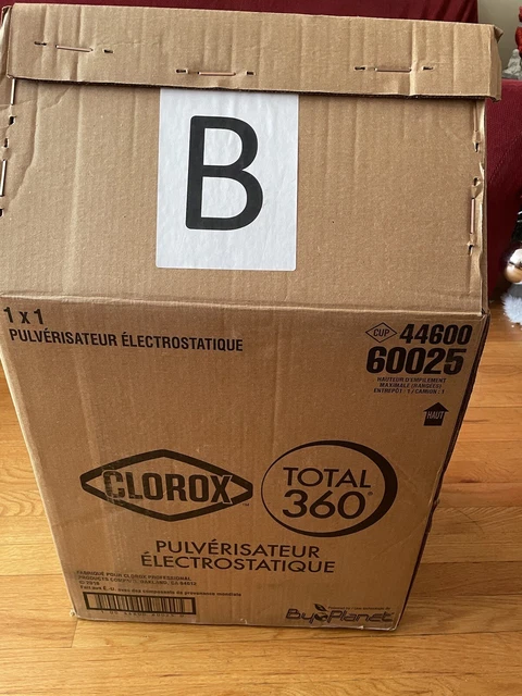 clorox total 360 electrostatic sprayer