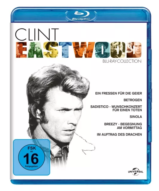 Clint Eastwood Collection 6 Blu-Ray Neu