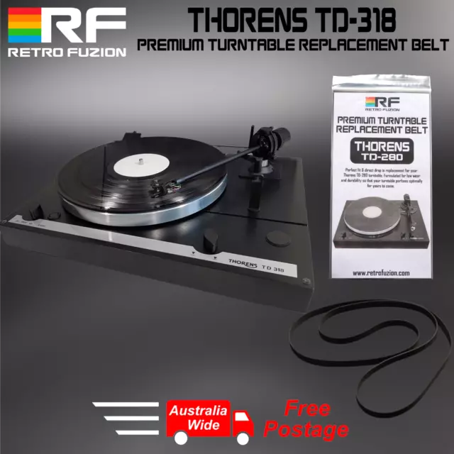 THORENS TD-318 Premium Turntable Replacement Belt -