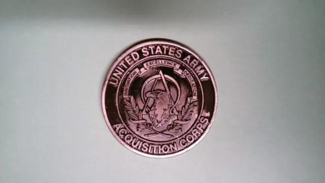 Challenge Coin Older U.s. Army Aviation Project Manager Apache Attack Helicopter