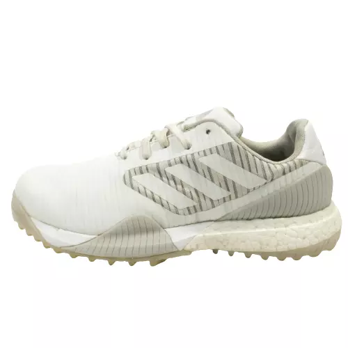 Adidas CodeChaos Boost Spikeless Golf Shoes - Men's Size 8 - White