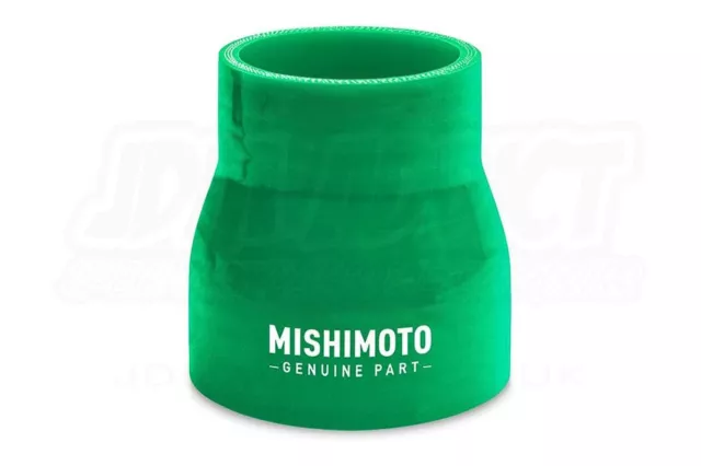 Mishimoto grün Silikon 2"" 51 mm auf 2,5"" 64 mm Kupplung Reduzierstück Adapter MMCP2025GN