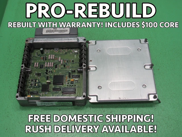 Pre6 F450 E350 Diesel 7.3 Ecu Ecm Pcm Engine Computer F6Tf-12A650-Azg Rebuilt 54