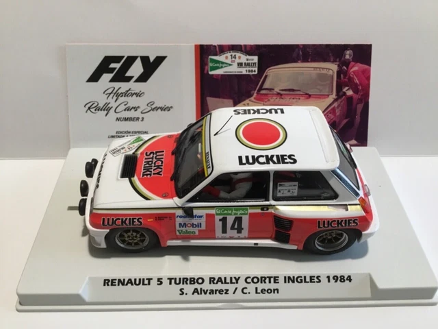 Slot Car Fly A2090 Renault 5 Turbo N°20 – Rallye Monte-Carlo 1984 – Édition Fira Vic 2025