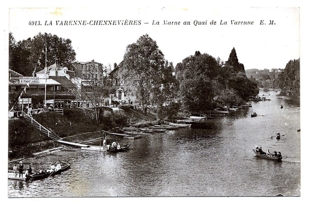 (S-114698) FRANCE - 94 - LA VARENNE CHENNEVIERES CPA      E.M. ed.