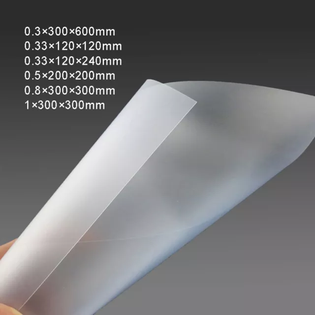 PTFE Sheet Roll Flexible Plastic Plate Thick 0.2/0.3/0.4/0.5/0.6