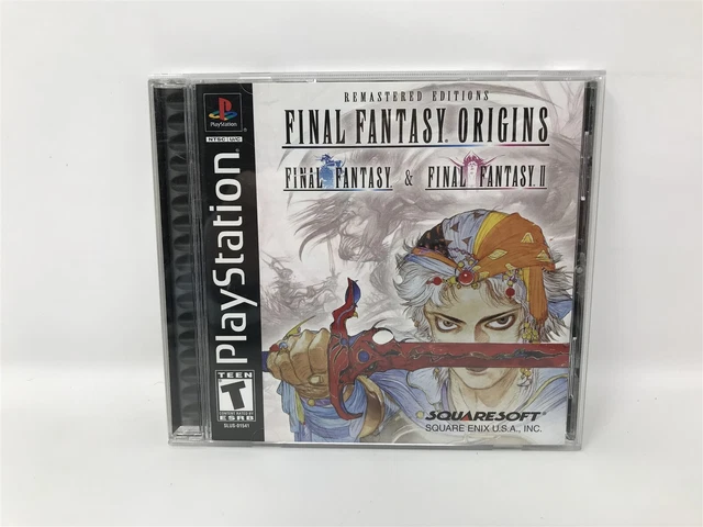 FINAL FANTASY ORIGINS Sur PS1 - PAL Espagnol/Anglais, NEUF Sous Cellophane