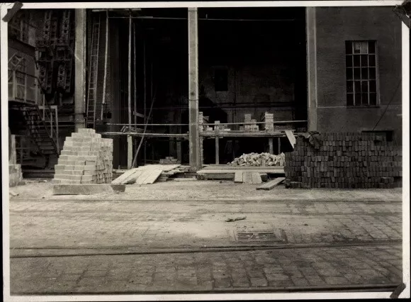 Foto Esslingen am Neckar, Gaswerk im Bau, Baustelle, Firma Didier... - 10727015