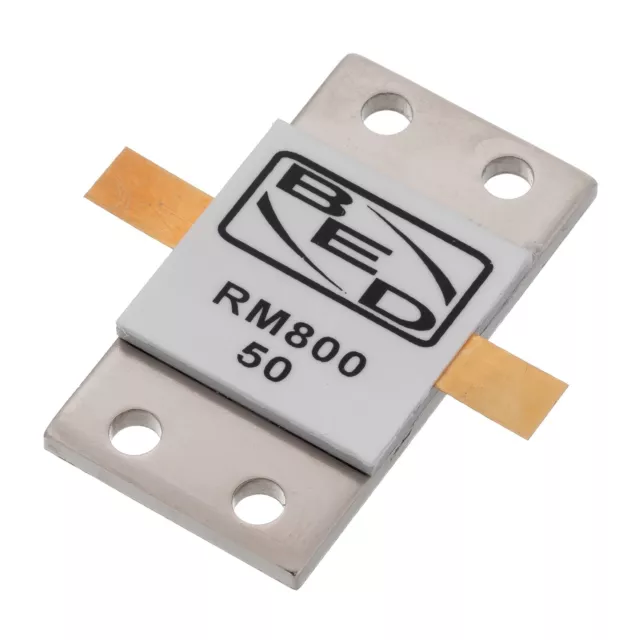1pc 800w 50 ohms RF High Frequency Flange Mount Power Resistor Dummy Load Radio