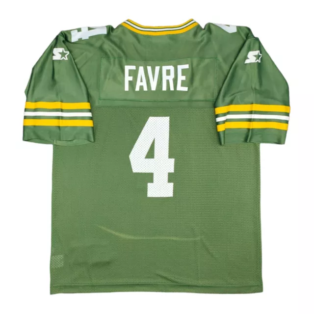 MAGLIA green bay packers starter brett favre VINTAGE FOOTBALL JERSEY SHIRT NFL