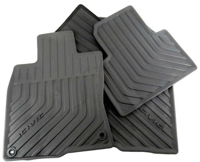 20162021 HONDA CIVIC All Season Floor Mats Set Genuine OEM New 08P17