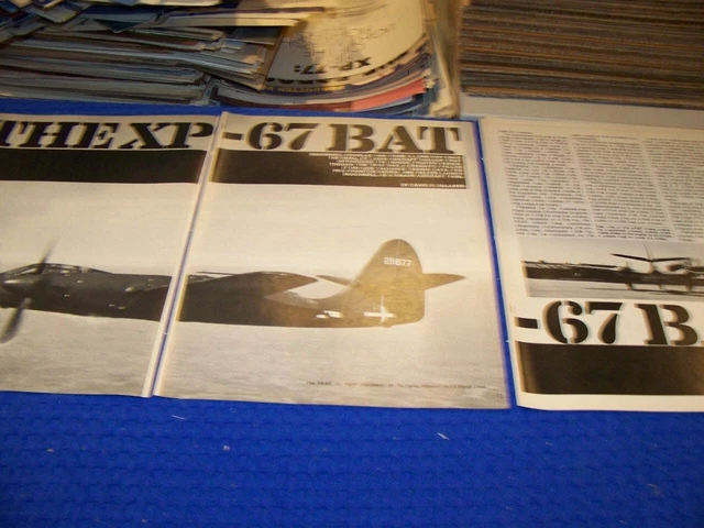 DOUGLAS XP-67 BAT & Boeing C-97 Stratocruiser..history/Details/Photos ...