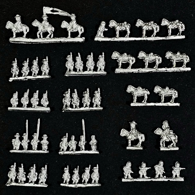 Arbalétriers anglais du XVe siècle x6 Miniatures - France
