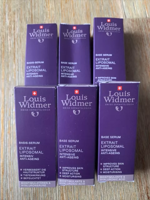 Louis Widmer Extrait Liposomal Leicht Parfümiert 24ml Serum Neu