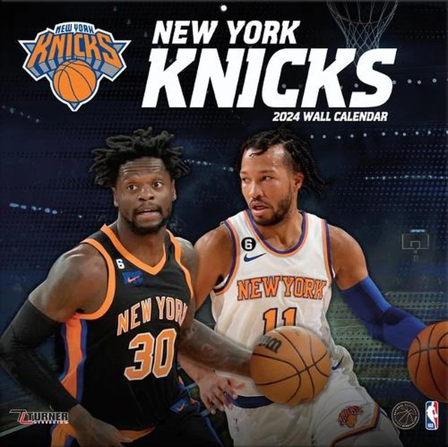 NEW YORK KNICKS 2024 12x12 Team Wall Calendar by Turner Sports 38.84