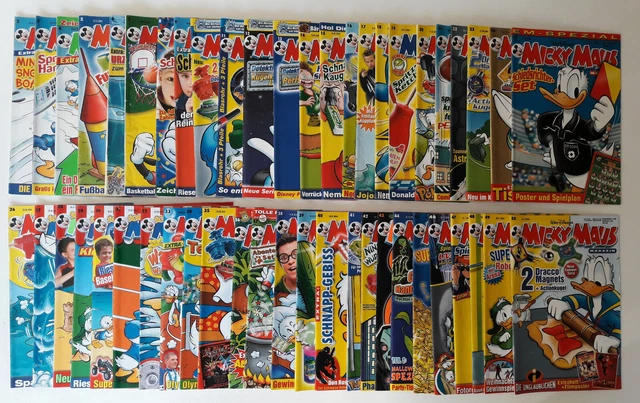 Walt Disney Micky Maus Hefte Sammlung Jahrgang 2004 + LTB + Bonusheft