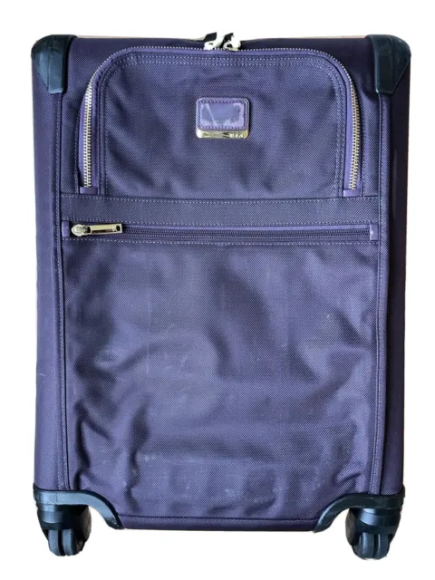 Tumi Alpha 2 21" Continental Spinner Carry-On Suitcase Expandable 22261AU2 $750 2