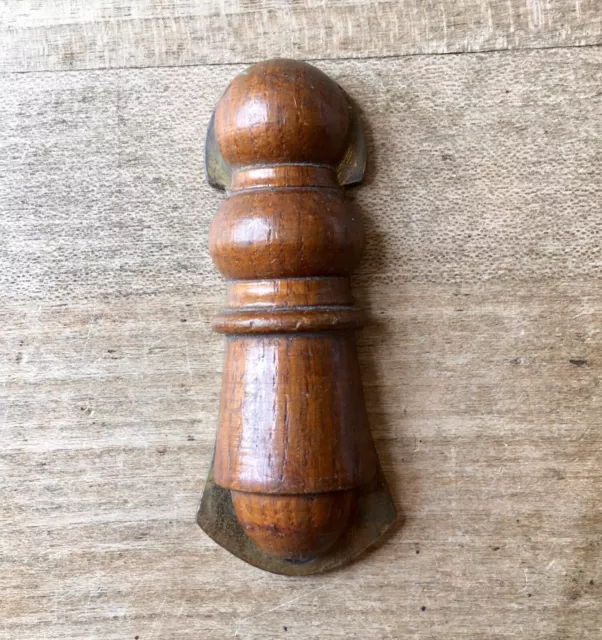 Vintage Escutcheon Keyhole Wooden Antique Door Hardware Victorian Old Salvage