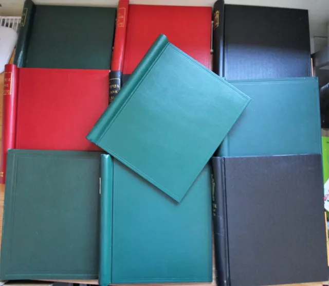 Vintage Stanley Gibbons Binders / Albums Various As Listed Good Used Condition.