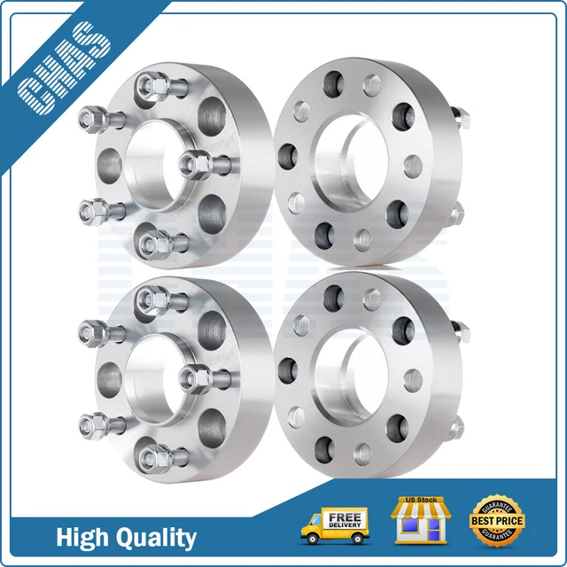 (4) 5x4.75 Wheel Spacers 1.5 inch Fits Chevrolet Camaro S10 Corvette Blazer GMC