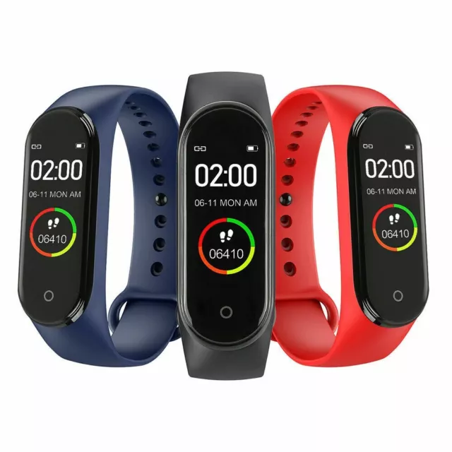 Fitness Smart Watch Activity Steps Calorie Tracker Heart Rate Monitor Pedometer