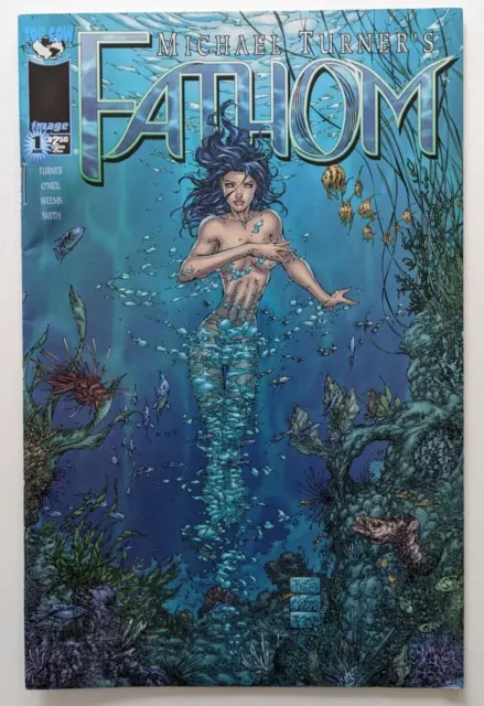 Fathom #1 Image Comic 1998 First Series Michael Turner #1A Bubble Cover Top Cow