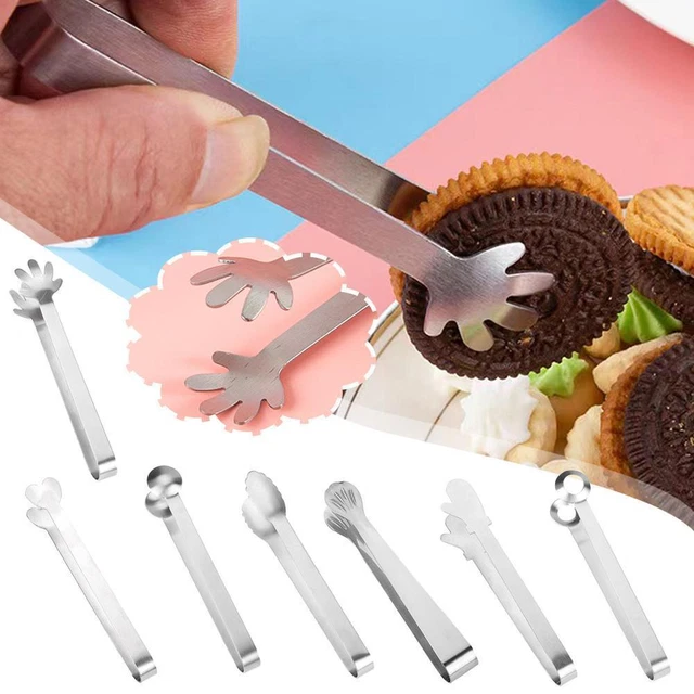 Strumento antiscivolo in acciaio inox per insalata di carne per porzione pane per barbecue cucina britannica Z5Q8