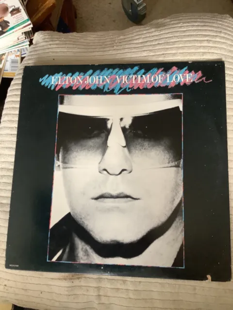 Elton John - Victim Of Love Lp Record Album