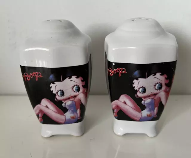 Betty Boop Salt & Pepper Shakers Cruet Set