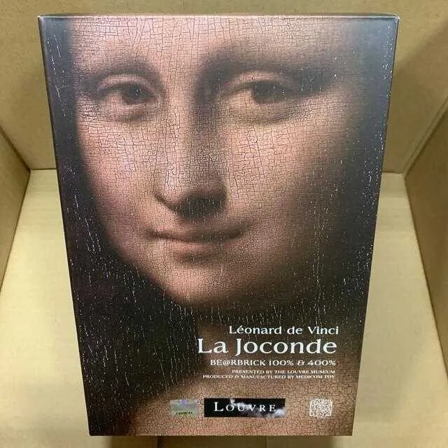 BE RBRICK LEONARD DE VINCI MONA Lisa 100 400 Bearbrick Mona Lisa $349.