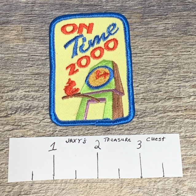 Girl Scouts Gsusa On Time 2000 Fun Patch