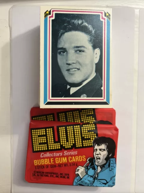 1978 Donruss Elvis Presley trading cards 1-66 & 2 sealed wax pack Full Set!!