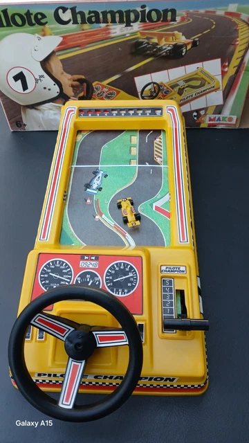 jouet ancien radio pilote alpine renault reel en boite