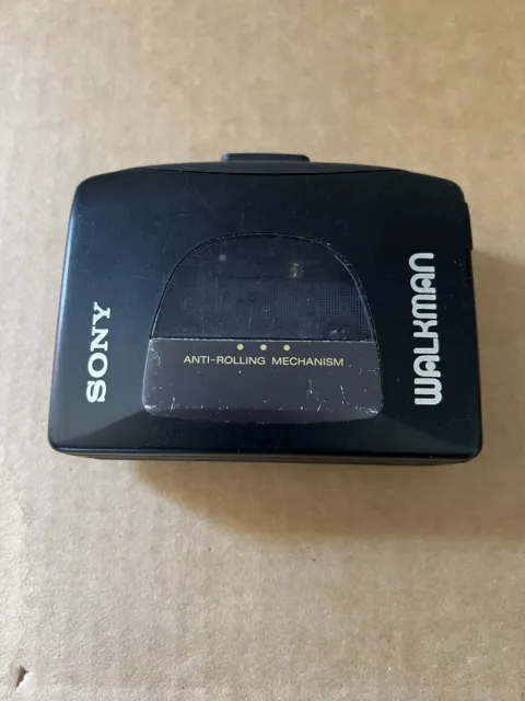 Sony Walkman WM-EX10 Cassette Tape Player - Button Jam: Asis For Part: Semi Work