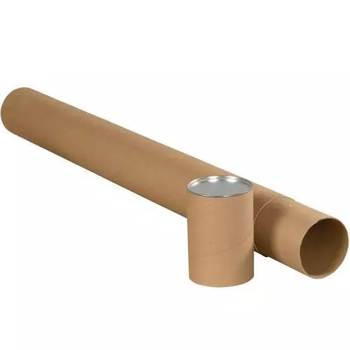 Myboxsupply 10.2x61cm Kraft Premium Télescopique Tubes, 15 Par Étui