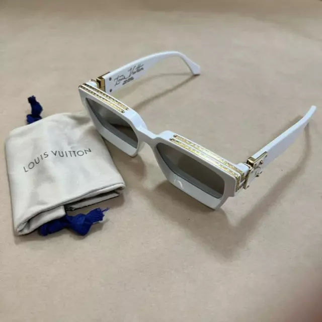 Óculos de Sol Louis Vuitton Millionaire Branco