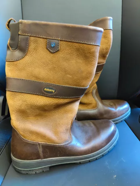 Dubarry Kildare UK7 EU40  Gore Tex Brown Leather Boots EXCELLENT CONDITION