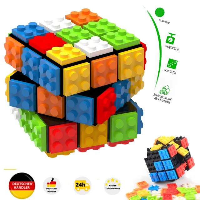 Kinder Zauberwürfel 3X3 Magic Cube Dreh Puzzle Speed Cube Magischer Würfel Spiel