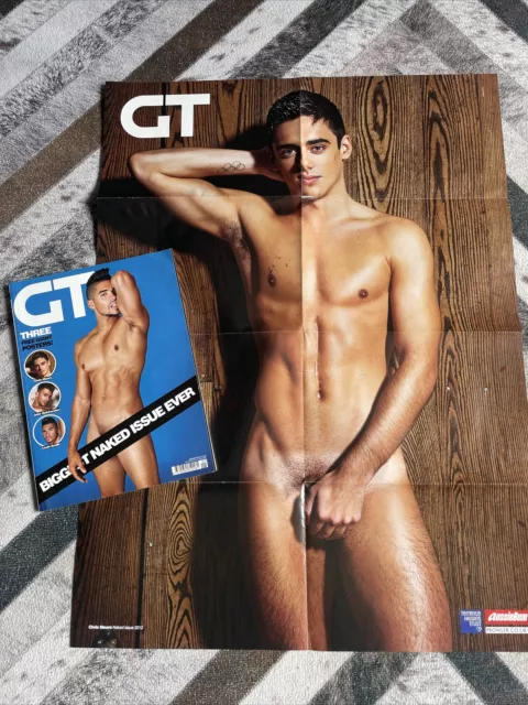 Gt Gay Times Magazine Jan 15 Chris Meats Poster Louis Smith Jake Quickenden