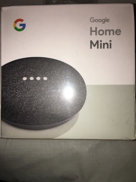 Google Home Mini Smart Assistant - Charcoal (GA00216-US)
