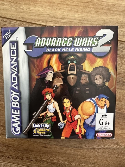 Advance Wars Manual ADVANCE WARS Gameboy Advance
