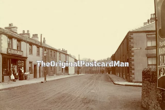 Clitheroe - Bawdlands Henthorn Road C. Houlker Shop Front c1900 6x4 Photograph