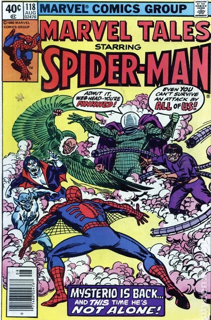 Marvel Tales Mark Jewelers #118MJ VG 1980 Stock Image Low Grade