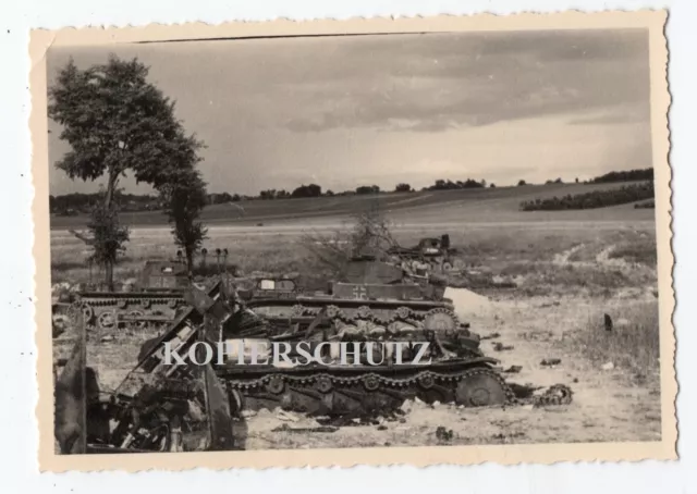 c37 - Frankreich 1940 Schlachtfeld zerst.  Panzer Tank Sturmgeschütz SDkfz