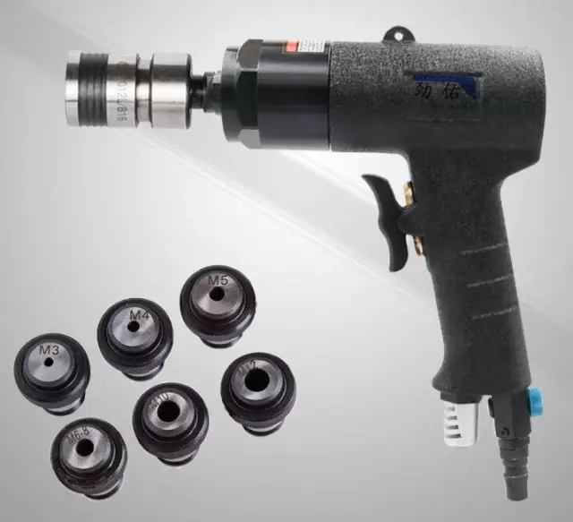 One New 250RPM/400RPM Hand Tapper M3-M12 Chuck Air Pneumatic Tapping Machine