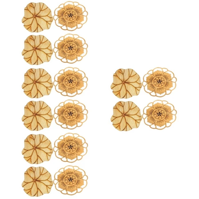 16 pcs Tabelle Coaster Durable Bahn Dekorative Tasse Matten Für Tasse