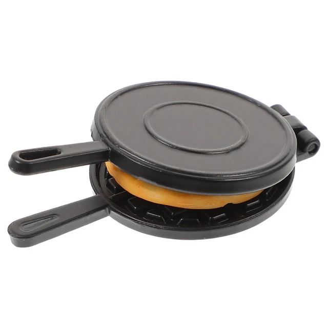 Mini Gofres Molde Casa Adorno Micro Escena Fingir Comida Juego